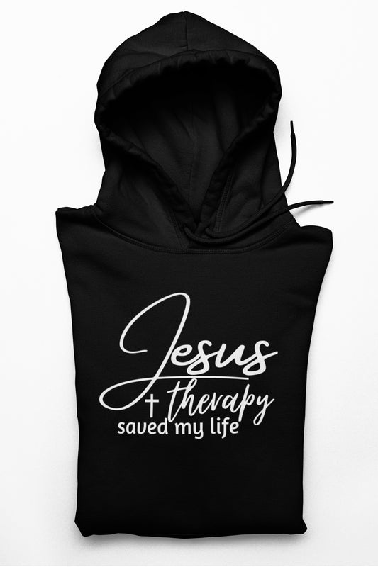 Jesus + Therapy hoodie